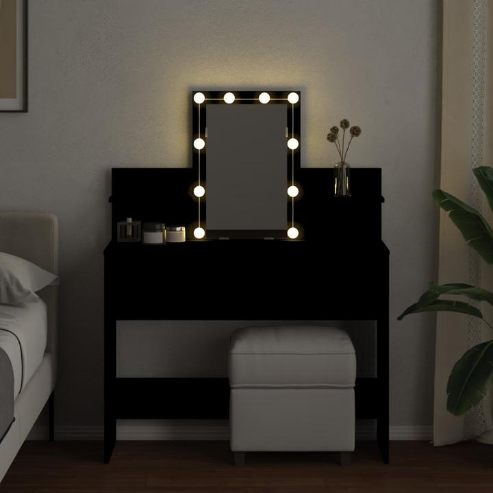 Produktbild VidaXL Schminktisch mit LED-Beleuchtung (100 x 40 x 130 cm)