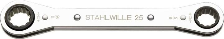 Image du produit Stahlwille Clé à oeillet à cliquet 1/2 x 9/16