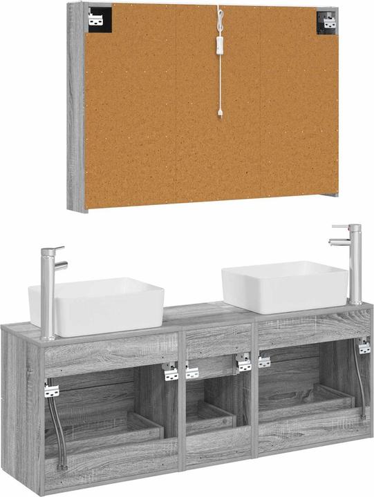 Actual product image vidaXL Badezimmerschrank