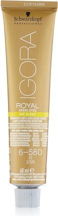 Produktbild Schwarzkopf Professional Igora Royal Absolutes Age Blend (6-580 Dunkelblond Gold Rot)