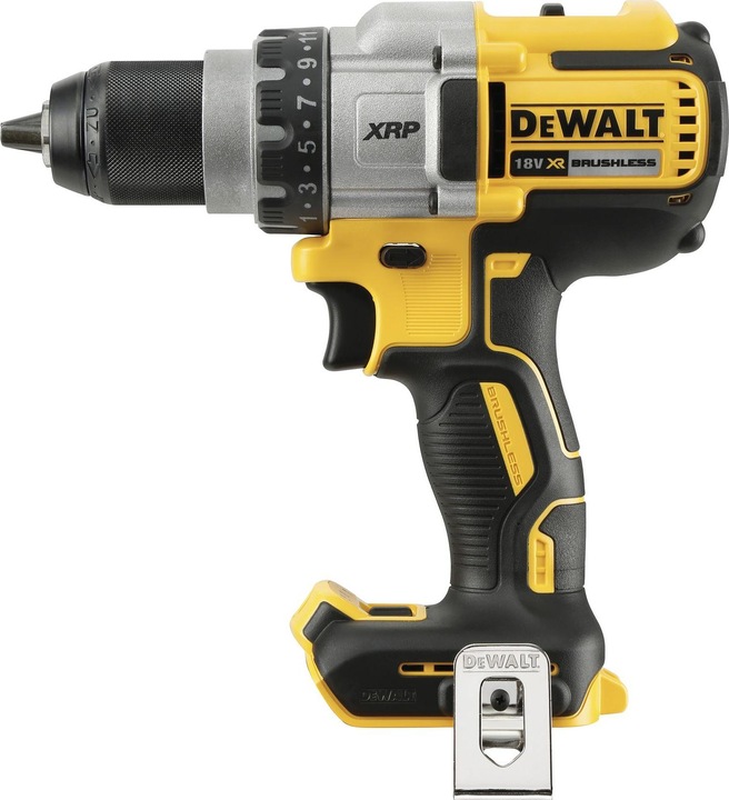Actual product image DeWalt 18V XR Li-Ion Premium Drill Driver Bare (Rechargeable battery operated)
