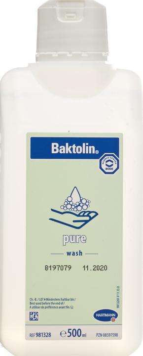 Productafbeelding Baktolin pure waslotion (Zeeplotion, 500 ml)