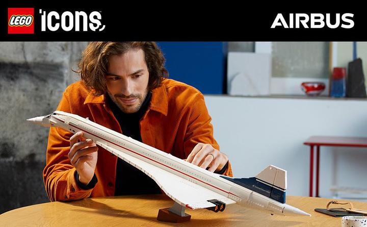 Produktbild LEGO Concorde (10318, LEGO Icons, LEGO Seltene Sets)