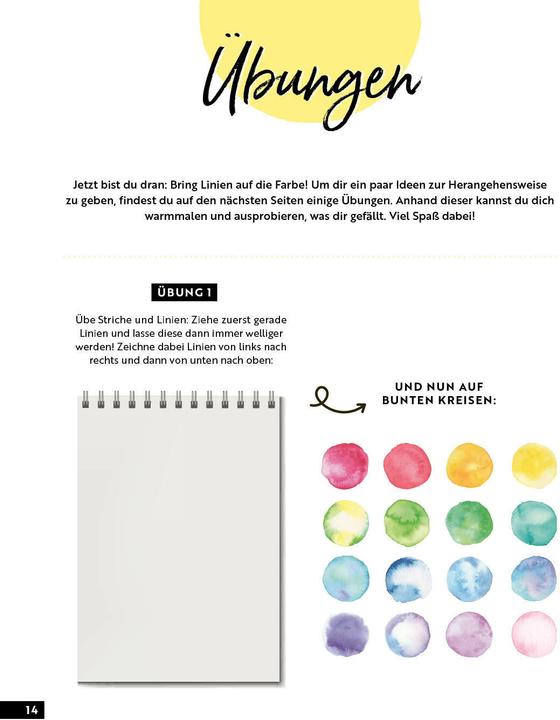 Produktbild Malbuch Inside Out - Watercolor Mandala