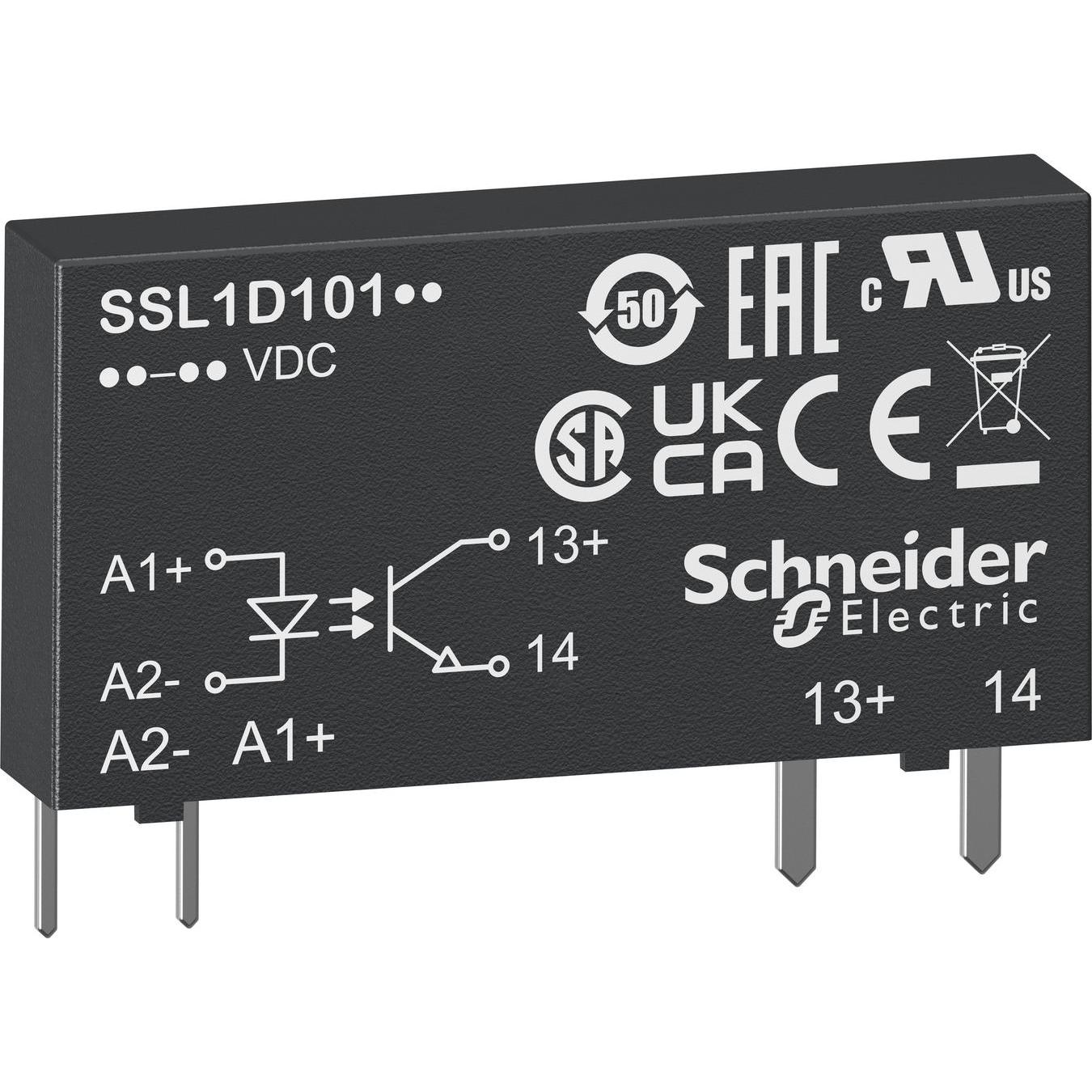 12x Schneider Electric 1 PH SSR 24VDC 3.5A 12V, Relais