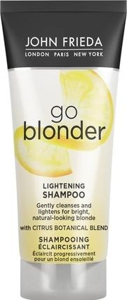 Immagine prodotto John Frieda Go Blonder Shampoo schiarente per capelli biondi Formato da viaggio 75ml (75 ml, Shampoo liquido)