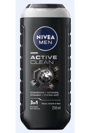 Produktbild NIVEA MEN Men Pflegedusche Active Clean (n) 250 ml (250 ml)