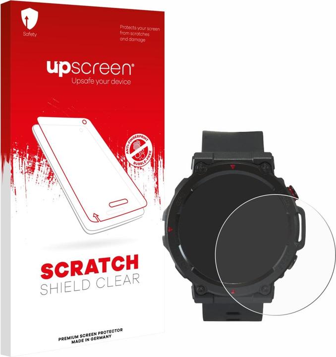 Productafbeelding upscreen Schutzfolie für Crivit Sport-Smartwatch Displayschutz Displayschutzfolie Folie Klar Transparent
