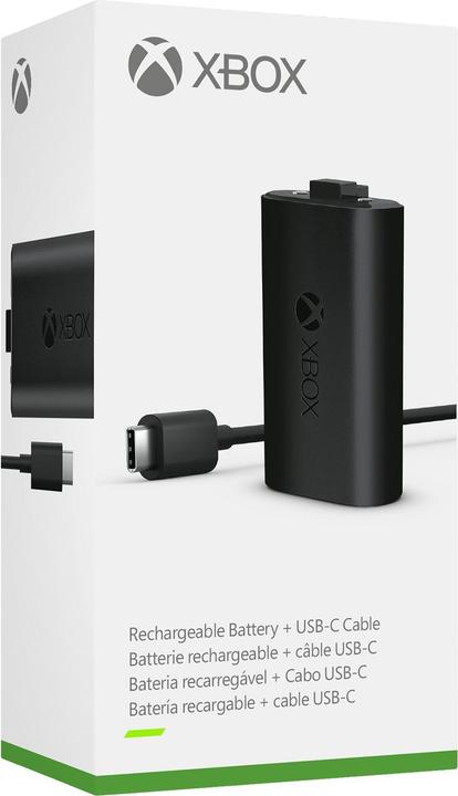 Produktbild Microsoft Xbox Play & Charge Kit (USB-C) (Xbox Series S, Xbox One S, Xbox One X, Xbox Series X)