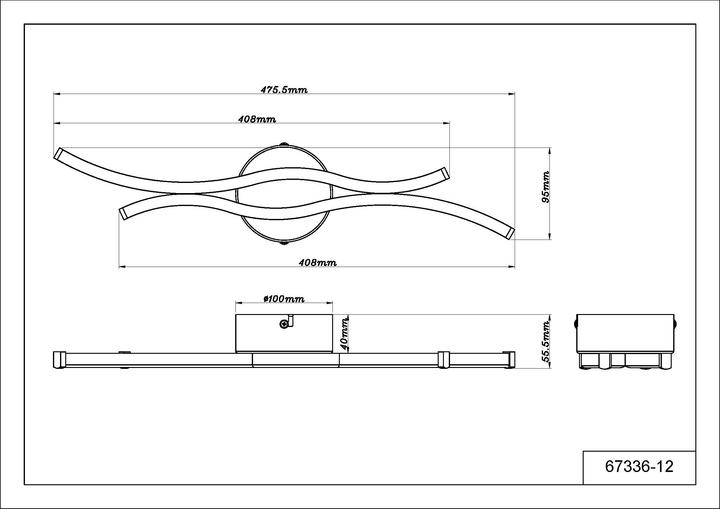 Produktbild Globo Boyd (1280 lm)