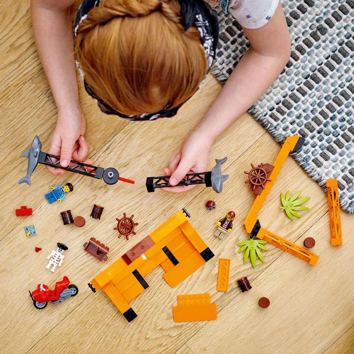 Produktbild LEGO Haiangriff-Stuntchallenge (60342, LEGO City)