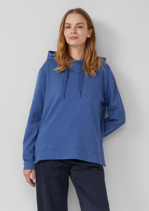 Produktbild s.Oliver Sweatshirt Sweatshirt im Relaxed Fit mit Seitenschlitz (36)