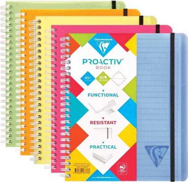 Immagine prodotto Clairefontaine Linicolor Fresh (A5, Righe, Copertina morbida)