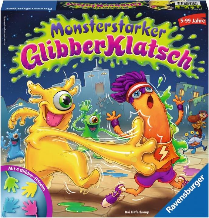 Produktbild Ravensburger Monsterstarker Glibber-Klatsch (Deutsch, 2 - 4 Spieler)