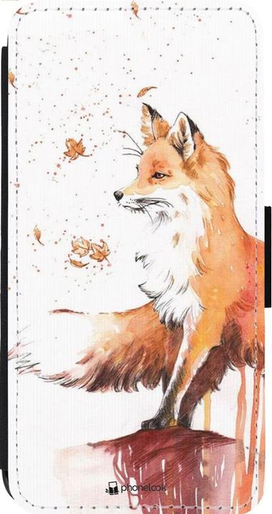 Produktbild PhoneLook Hülle Wallet schwarz Autumn 21 Fox (Apple iPhone 13 Pro Max)