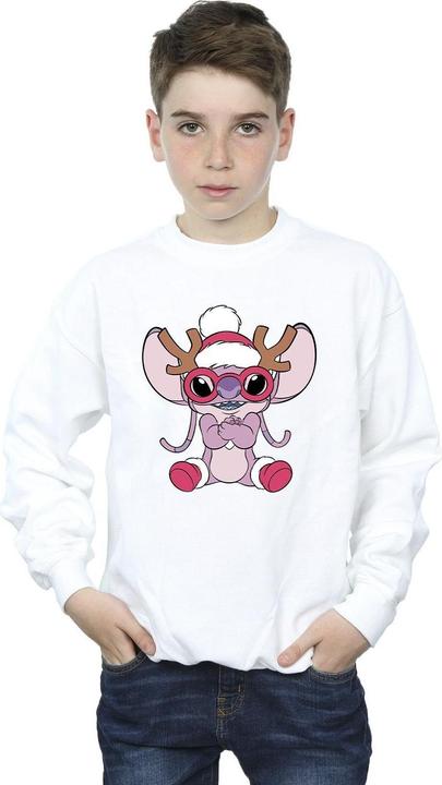 Produktbild Disney Lilo & Stitch Angel Reindeer Sweatshirt Jungen (128)
