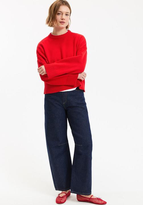 Produktbild La Redoute Collections Pullover mit Rundhalsausschnitt (L)