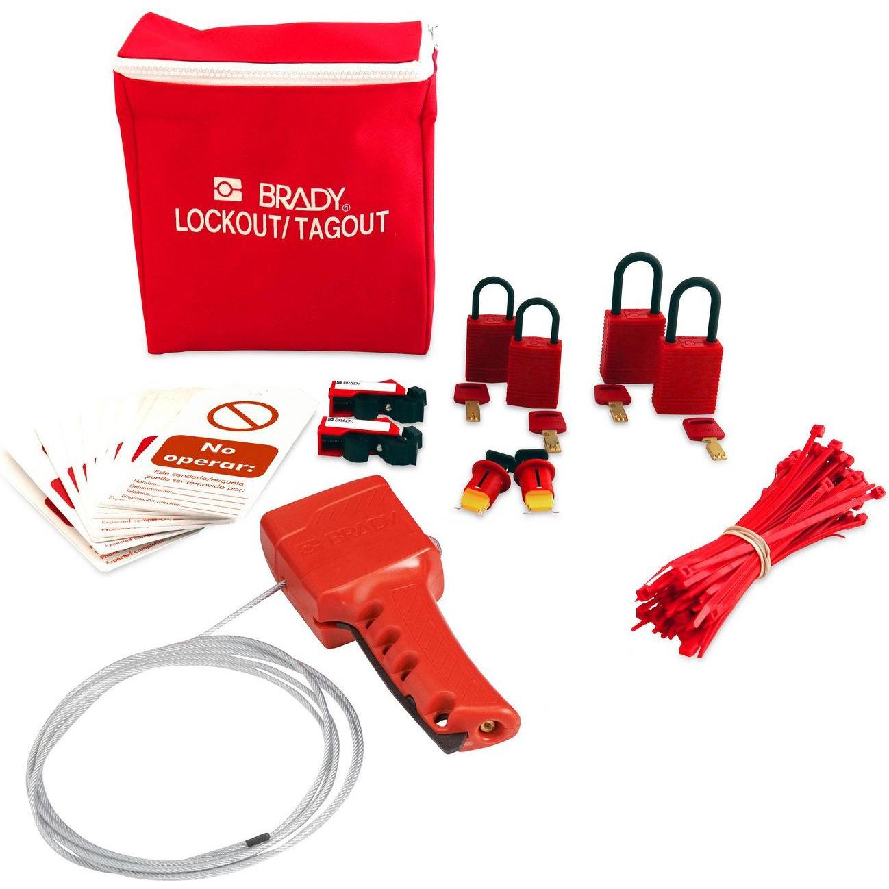 Brady, Etiketten, Wind Energy Lockout Kit -