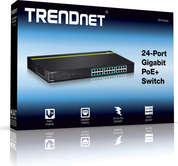 Actual product image Trendnet Tpe-Tg240g (24 Ports)