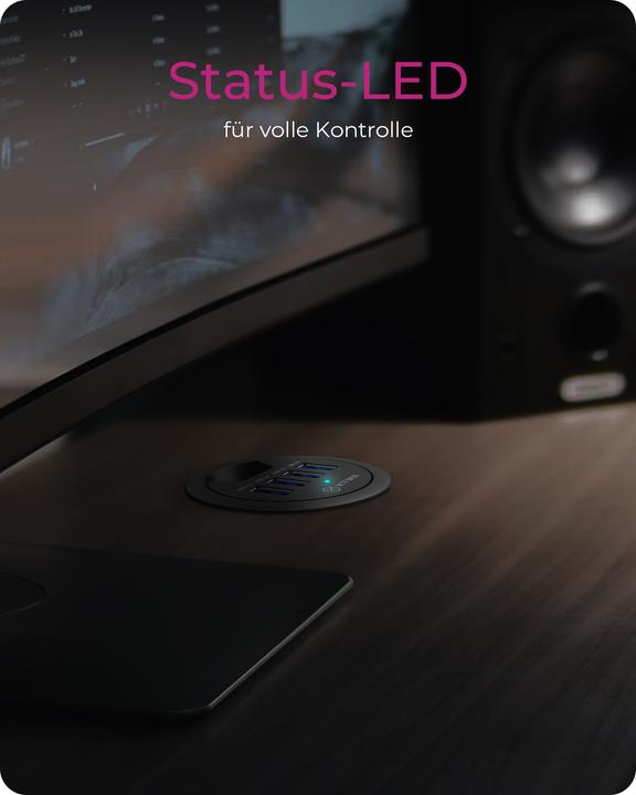 Produktbild Icy Box Ib-Hub1403 (USB-A, 4 Ports)