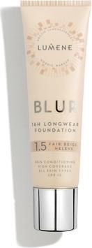 Actual product image Lumene ur smoothing foundation for all skin types SPF15 1.5 Fair Beige 30ml (Fair Beige)