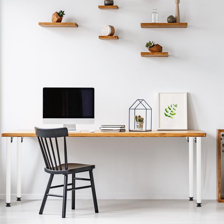 Image du produit Relaxdays 4x pieds-de-table