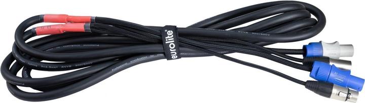 Actual product image Eurolite Combo cable DMX P-Con/3 Pin XLR 5m (5 m)