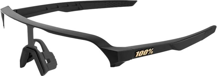 Actual product image 100% S2 Matte Black Soft Gold Mirror Lens (Matt black, Gold)
