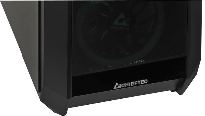 Produktbild Chieftec Stallion II (schwarz, Tempered Glass) (Mini-ITX, mATX, ATX)
