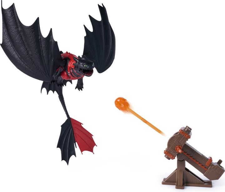 Actual product image DRAGONS Drachenzähmen leicht gemacht - Drachenkampf Spielset Ohnezahn mit Kanone