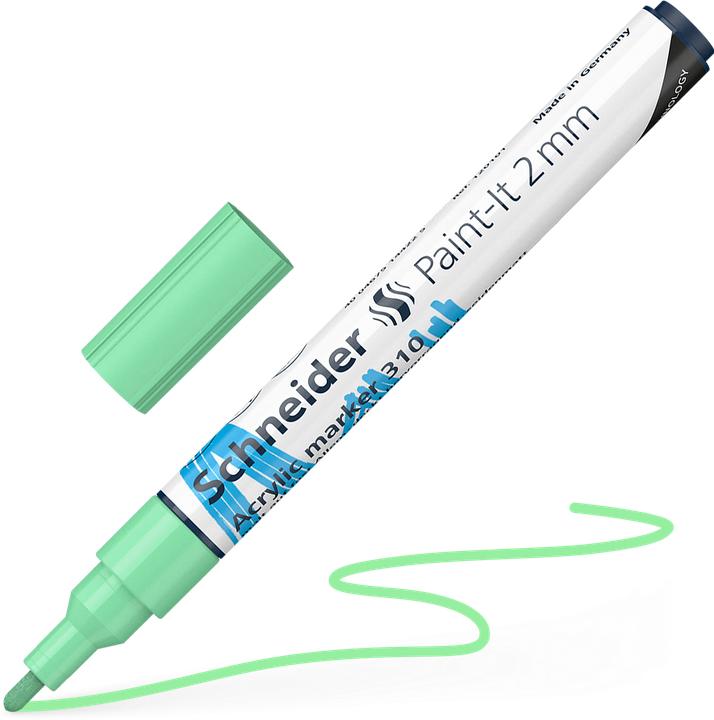 Image du produit Schneider Marqueur acrylique Paint-It 310 2mm vert pastel (1 x)