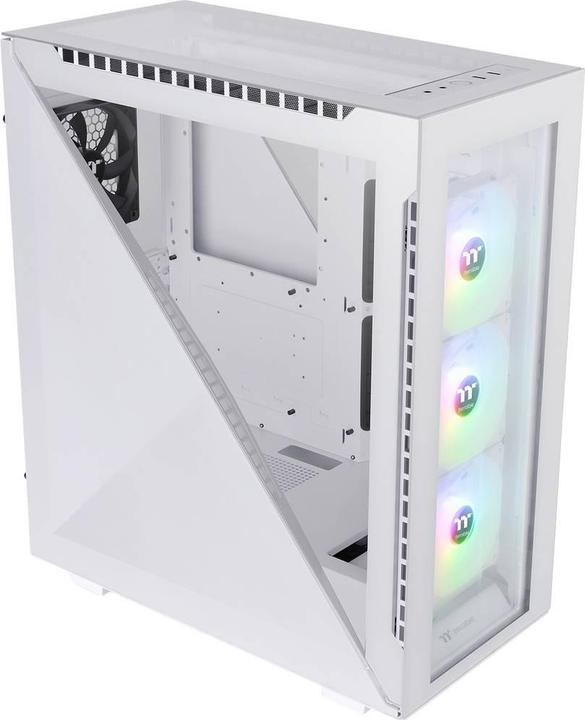 Actual product image Thermaltake Divider 500 TG Snow ARGB White (ATX, mATX, Mini-ITX)