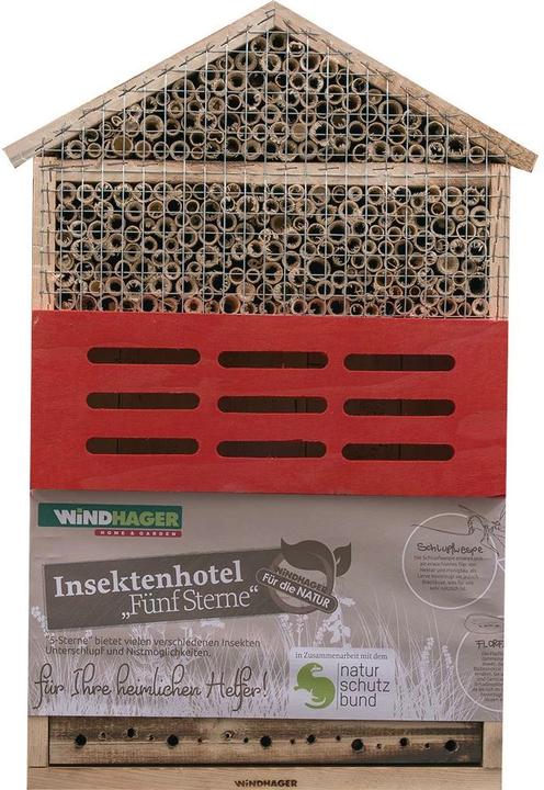 Immagine prodotto Windhager Insetto hotel 5 stelle (Melodie accattivanti, Merletti, Calabroni, Api, Coccinelle)