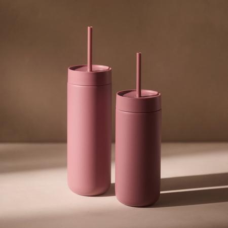 Actual product image Fellow Carter Cold Tumbler - Thermobecher - Puderrosa (0.59 l)