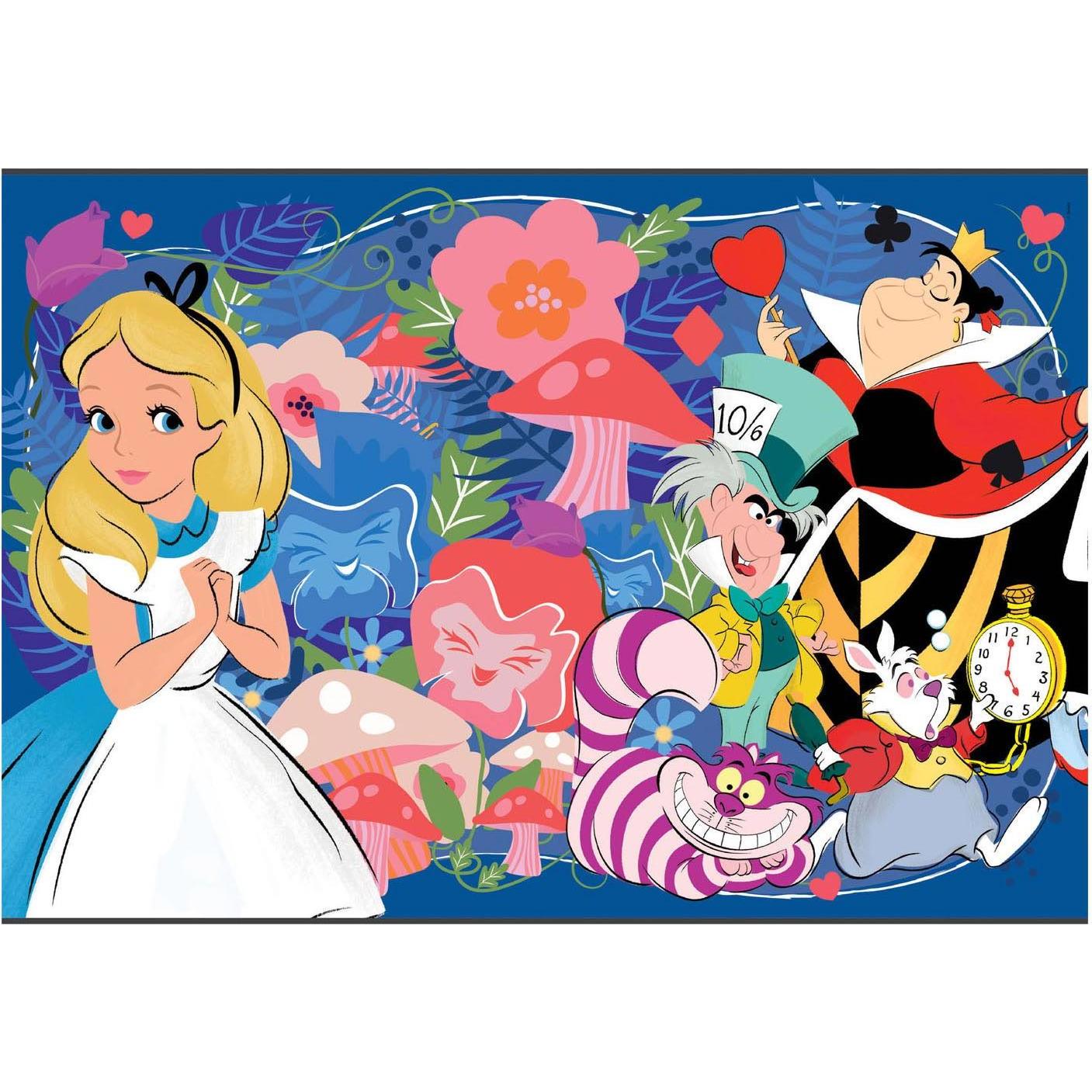 Thumbnail - Clementoni Puzzle Disney - Alice im Wunderland, 104st. (104 Teile)