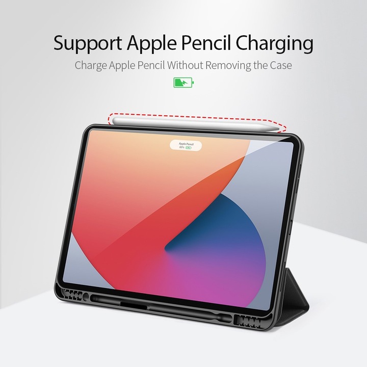 Image du produit Dux Ducis Domo Smart Case à trois volets (iPad Pro 12.9 2021 (5ème génération), iPad Pro 12.9 2022 (6e génération))