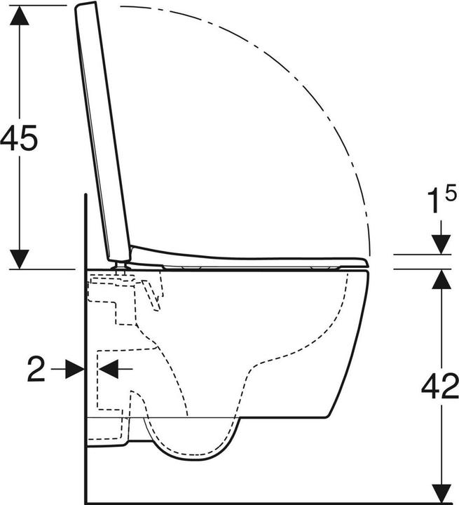 Actual product image Geberit iCon