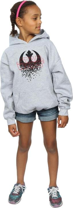 Image du produit Star Wars - Sweat à capuche THE LAST JEDI SHATTERED EMBLEM - Fille (116)