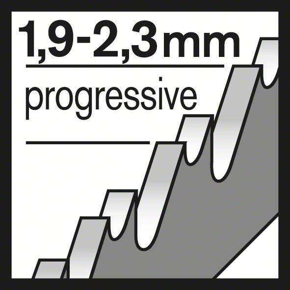 Produktbild Bosch Professional Zubehör Stichsägeblatt T 118 BF Flexible for Metal