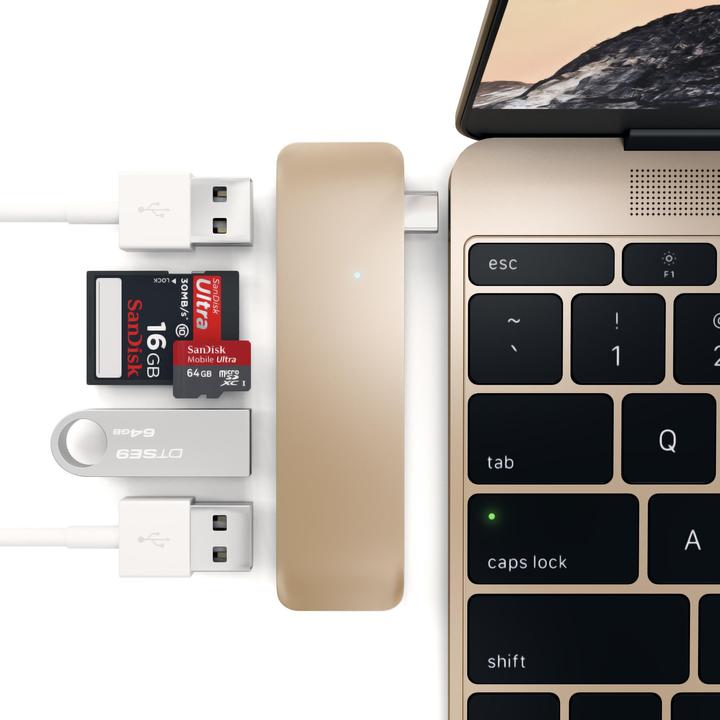 Image du produit Satechi Hub USB-C Combo (USB-A, 3 ports)