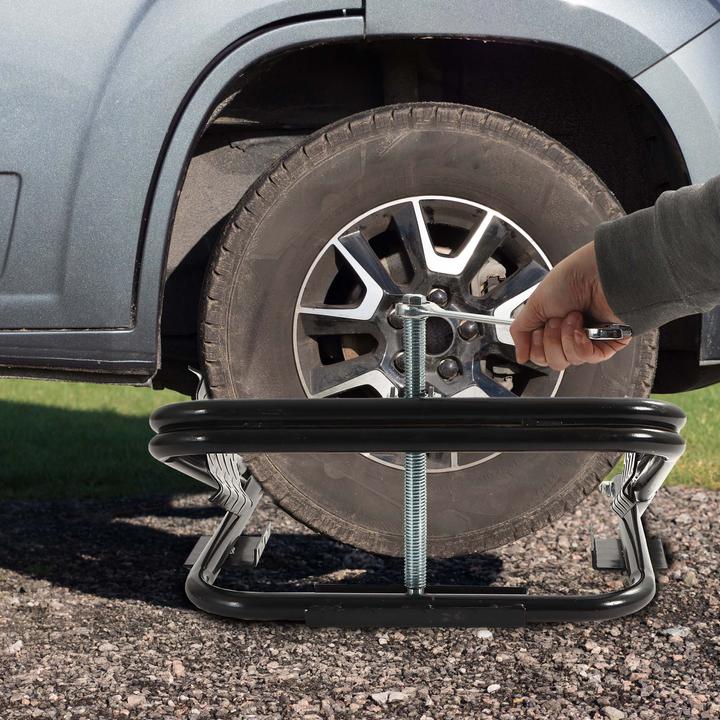 Produktbild Wiltec Wagenheber Wohnmobil bis1360kg Nivellierer 14“-15“ Ausgleichskeil