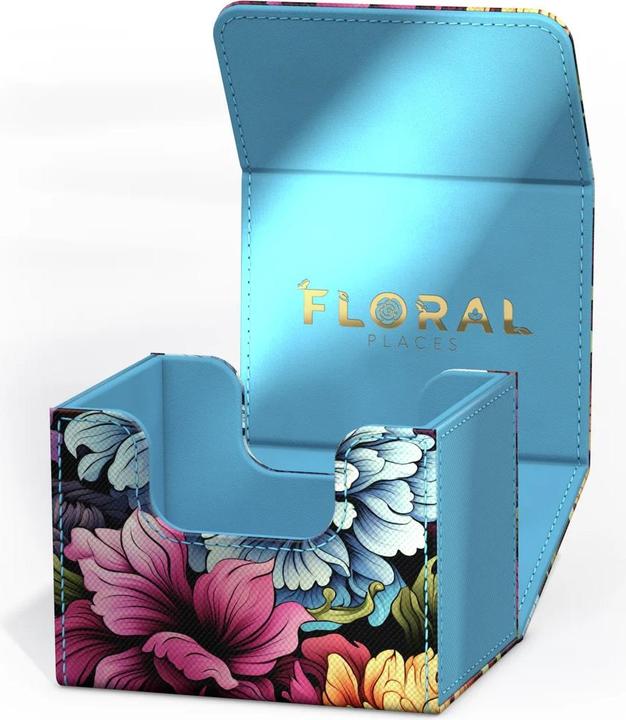 Actual product image Ultimate Guard Kartenbox Sidewinder 100+ Floral Places – Springbloom