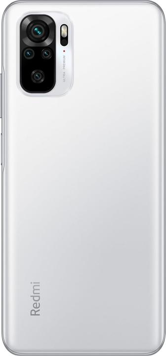 Immagine prodotto Xiaomi Redmi Note 10S (6,43 pollici) Dual-SIM MIUI 12.5 USB Type-C (64 GB, Ciottolo Bianco, 6.43", Doppia SIM, 4G)