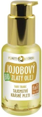 Purity Vision - Organic Golden Jojoba Oil - Fair Trade - Volume: 45 ml (Körperöl, 45 ml)