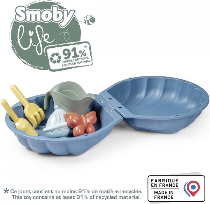 Actual product image Smoby S.Life Double Garni. Mini Sand Pit