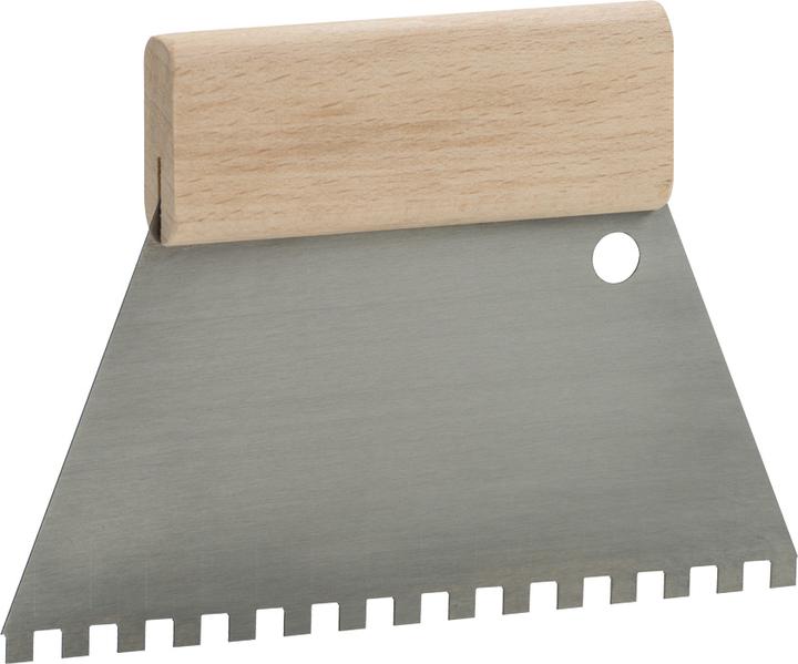 Actual product image kwb 032818 Toothed spatula (18 cm)