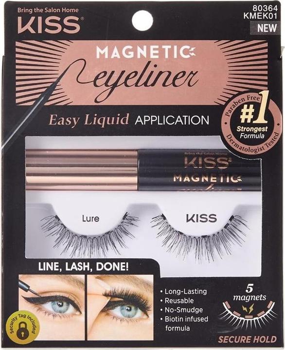 Produktbild KISS Magnetic (Magnetic Eyeliner & Lash Kit) - Variant: Lure (Künstliche Wimpern)
