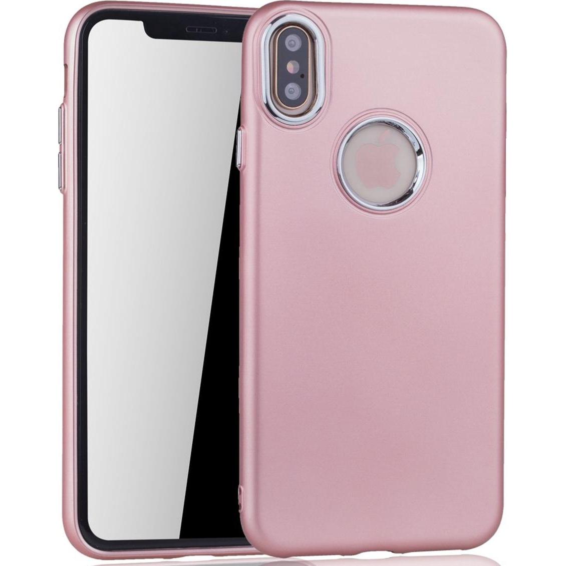 Thumbnail - König Design Apple iPhone XS Max Hülle Case Handy Cover Schutz Tasche Schutzhülle Bumper Pink (Apple iPhone XS Max), Sma...