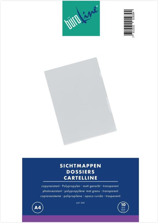 BüroLine Sichtmappen (A4, 1 x)