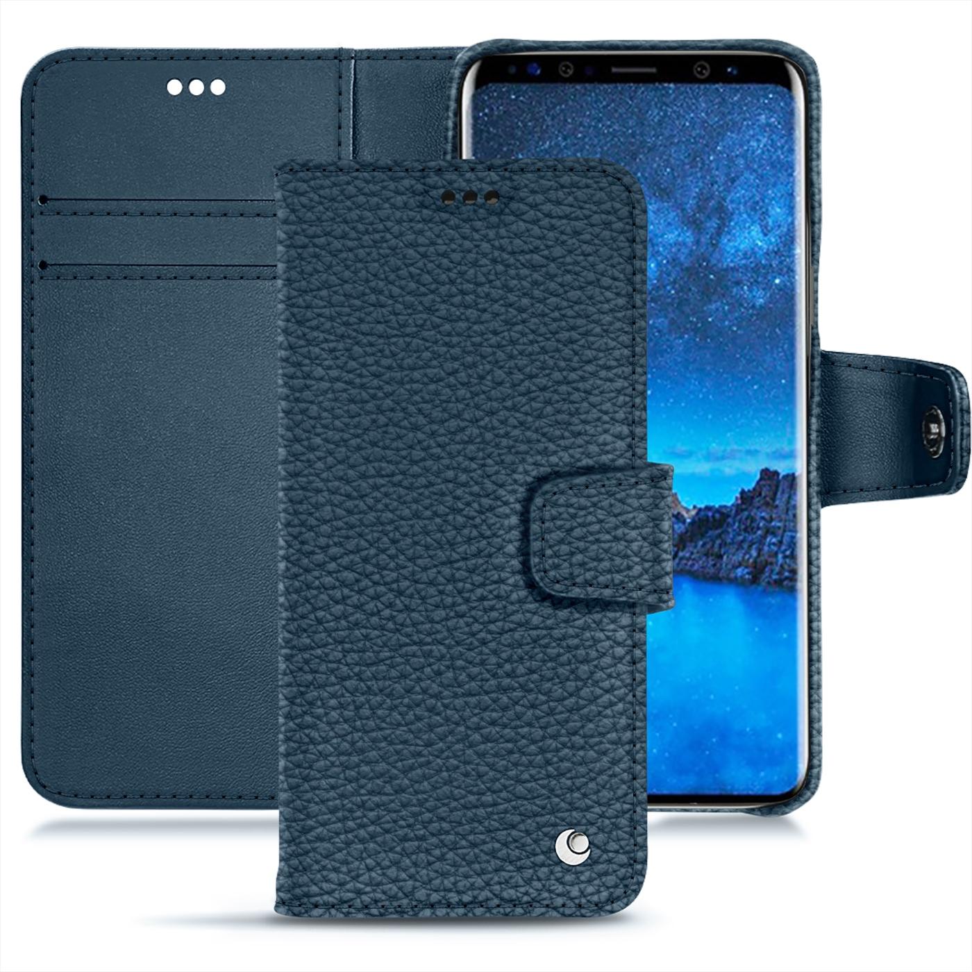 Thumbnail - Noreve Lederschutzhülle vertikal (Apple iPhone 7 Plus), Smartphone Hülle, Orange